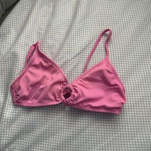 pink bikini top